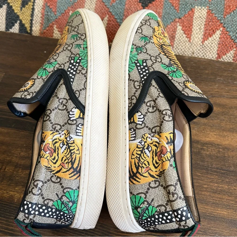 GUCCI Dublin Bengal Tiger Men’s Loafers 9 (US 9.5)